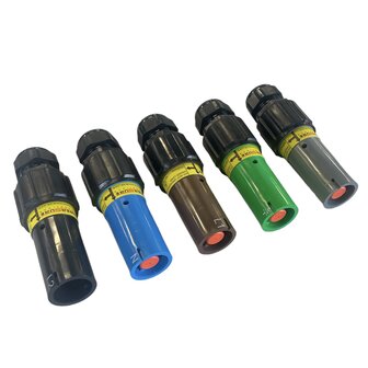 Powersure | Line source set | 500A connectoren: N, earth, L1, L,2 en L3